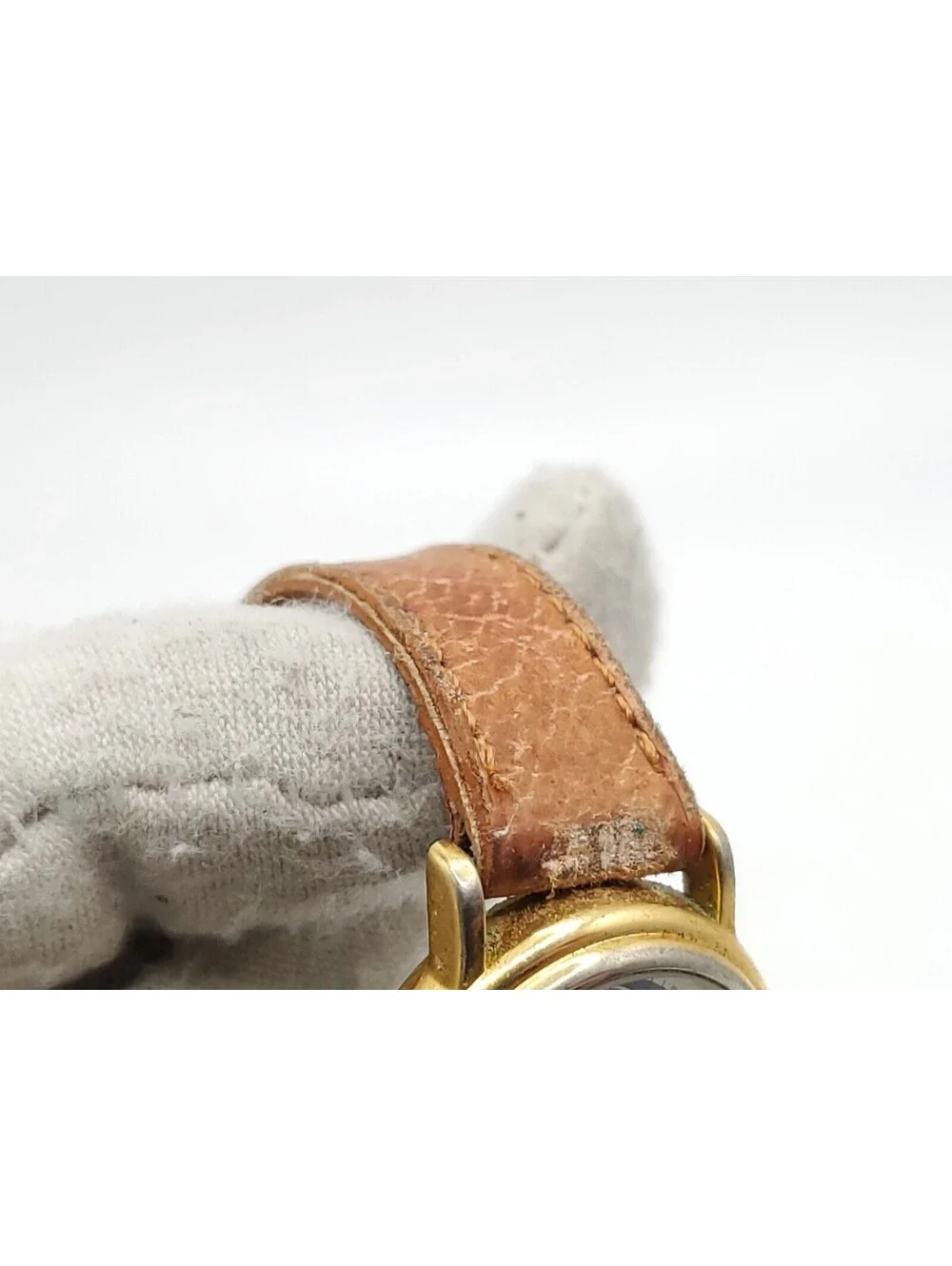Watch It Quartz Watch New Battery Womens Gold Tone 24mm